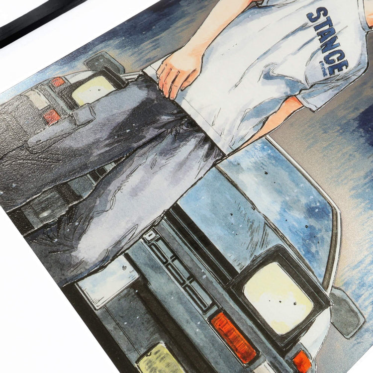 藤原拓海 AE86トレノｰ雨の峠