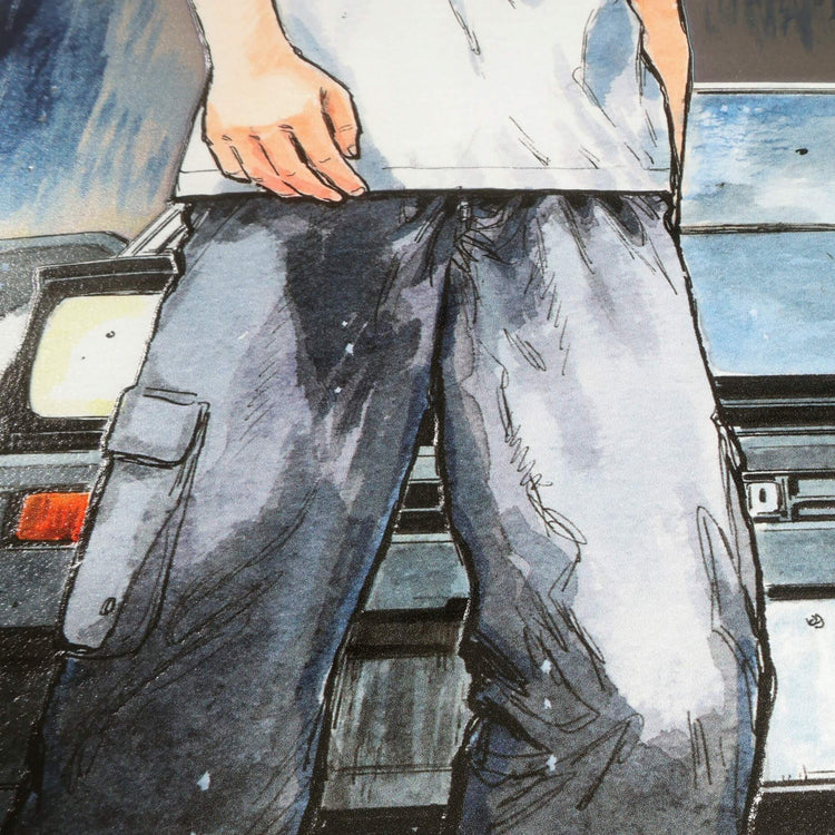 藤原拓海 AE86トレノｰ雨の峠