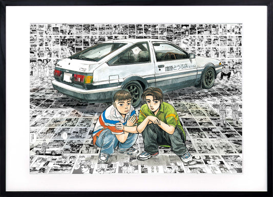 秋名最速の86コンビ