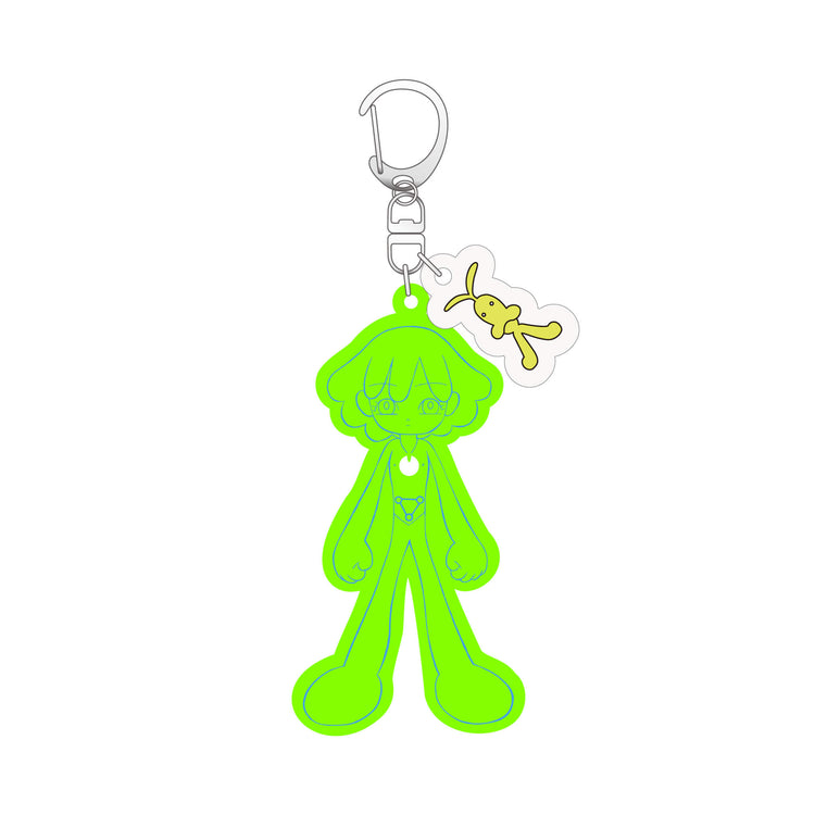Kaiba Glow-in-the-dark acrylic keychain