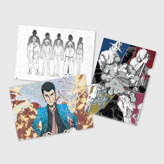 A4クリアファイル3種セット【Art of LUPIN THE IIIRD ―ENCOUNTER [邂逅]―】