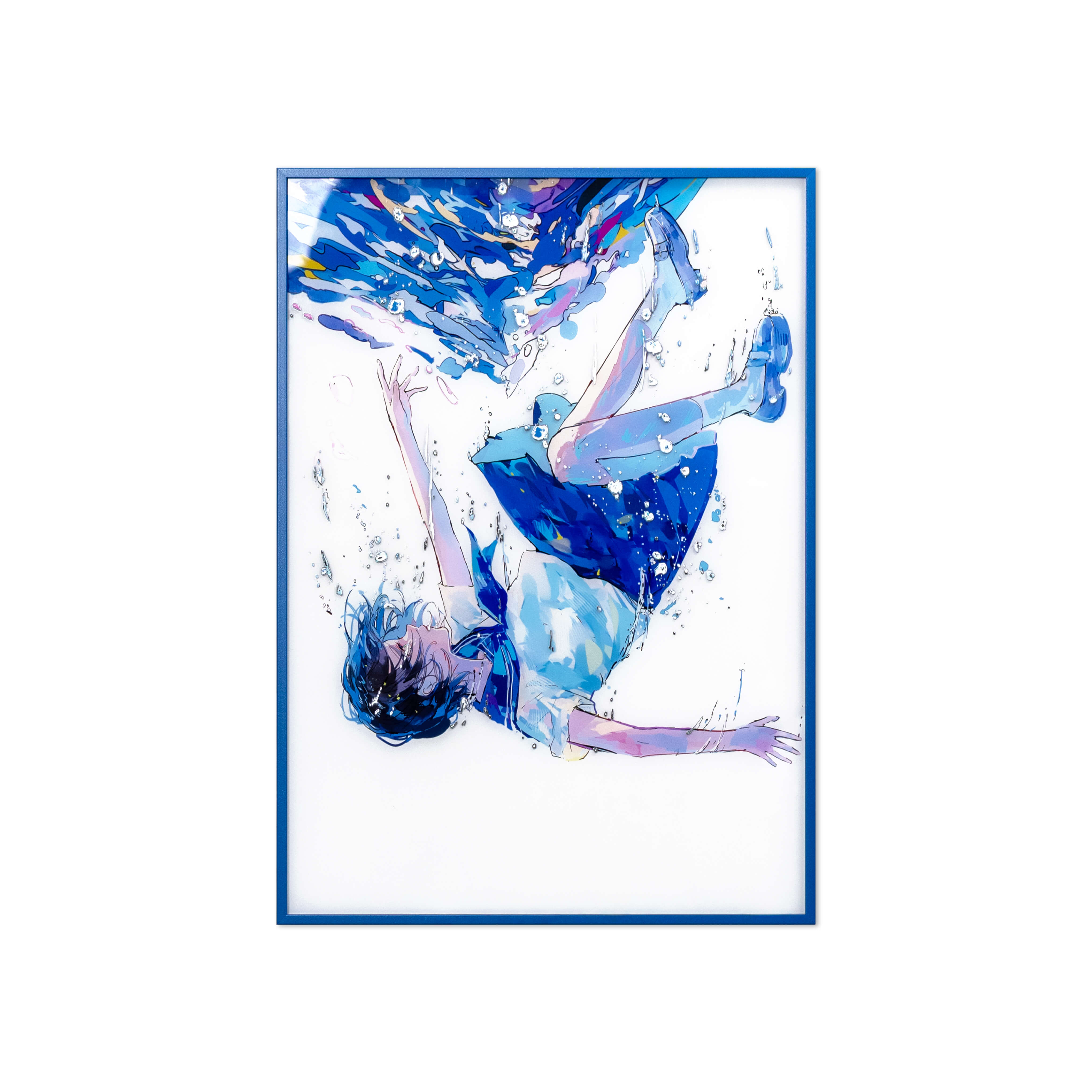 青空活歩 休息 人物画 絵画 アート作品 青空活歩 休息 人物画 絵画
