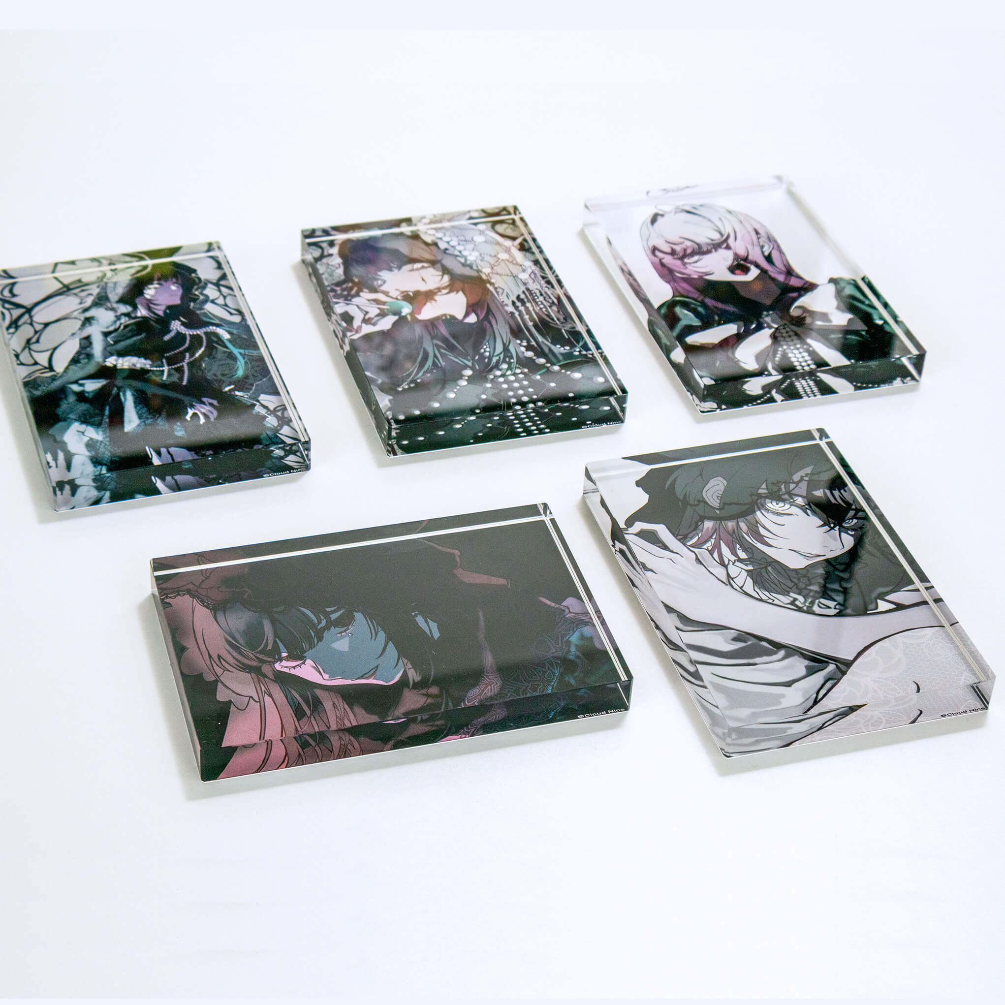 AGF2024 オトメイト　アクリルカードくじ　オルロック　ニコラ　2点 283PRODUCTION COSTUME G＠LLERY 公式トレーディングアクリル