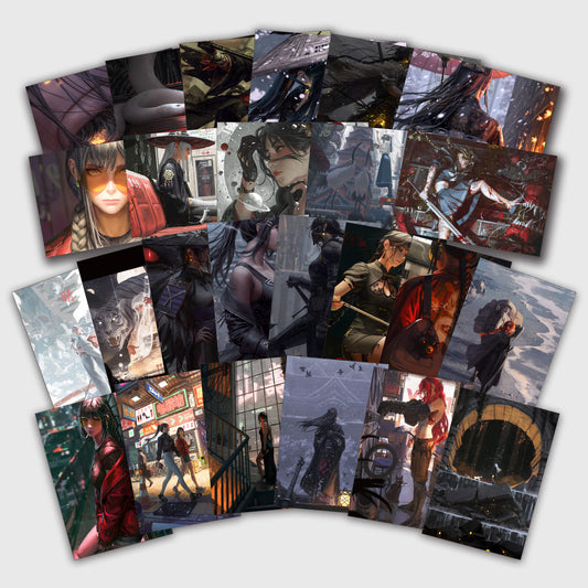 GUWEIZ “CHROMA” Postcard Set (25 Pieces)
