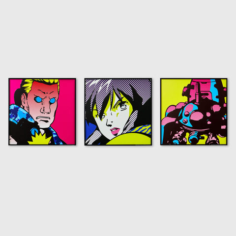 Mimesis - MOTOKO / BATOU / TACHIKOMA [LOTTERY] – 3 Art Piece Set