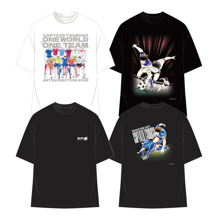Captain Tsubasa — Exhibition | Singapore Ticket + T-shirt & Postcard Set