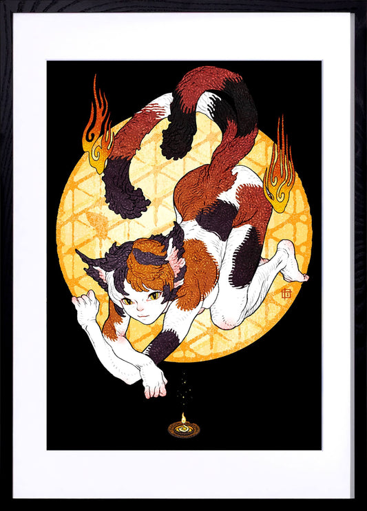 三毛化け猫娘