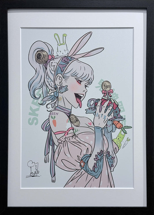 アーティスト直筆加筆後 / After Hand-Embellishment by the Artist